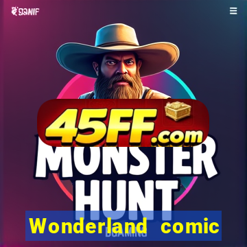 Wonderland comic studio wonderland big numbers comic